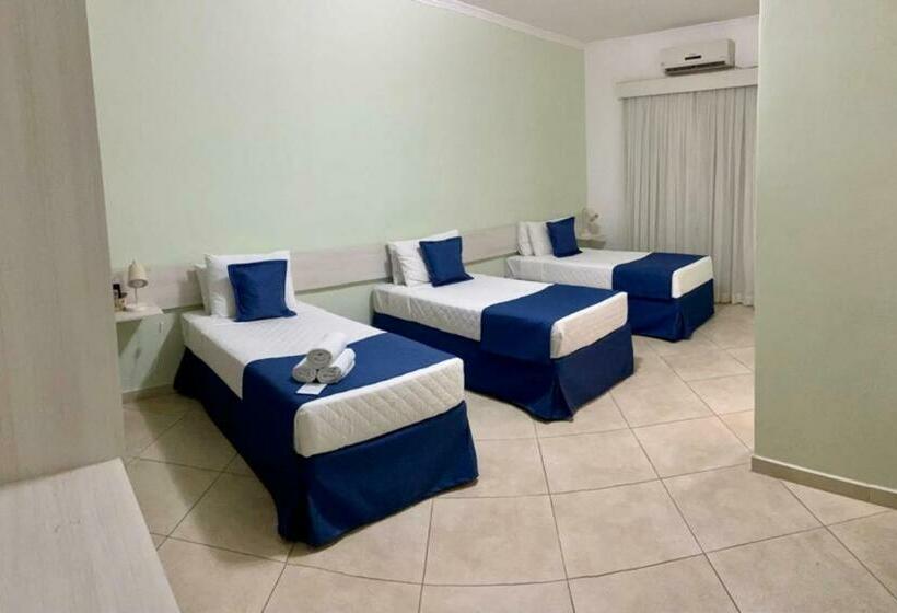 수피리어 트리플 룸, Summit Suítes Hotel Cachoeira Paulista