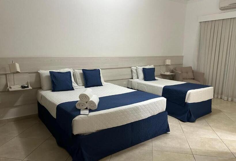 디럭스 트리플 룸, Summit Suítes Hotel Cachoeira Paulista