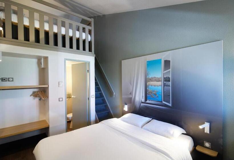 Четырехместный Номер Стандарт, B&b Hotel Chateauroux Aéroport