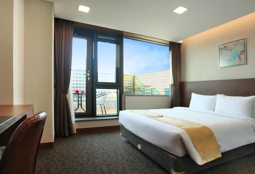 اتاق استاندارد با بالکن, Skypark Kingstown Dongdaemun