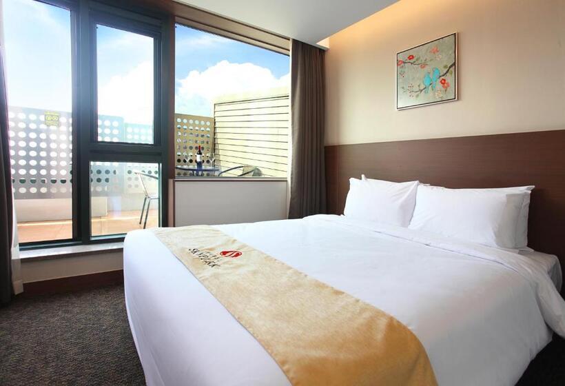 اتاق استاندارد با بالکن, Skypark Kingstown Dongdaemun