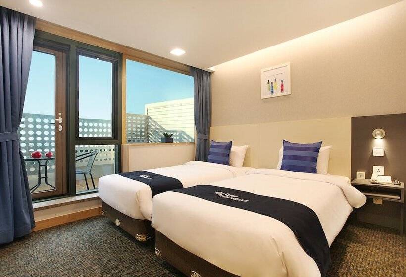 اتاق استاندارد با بالکن, Skypark Kingstown Dongdaemun