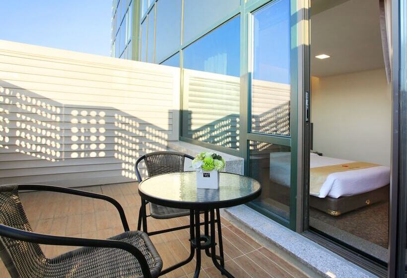 اتاق استاندارد با بالکن, Skypark Kingstown Dongdaemun