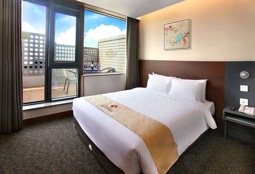 اتاق استاندارد با بالکن, Skypark Kingstown Dongdaemun