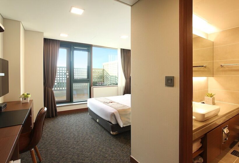 اتاق استاندارد با بالکن, Skypark Kingstown Dongdaemun