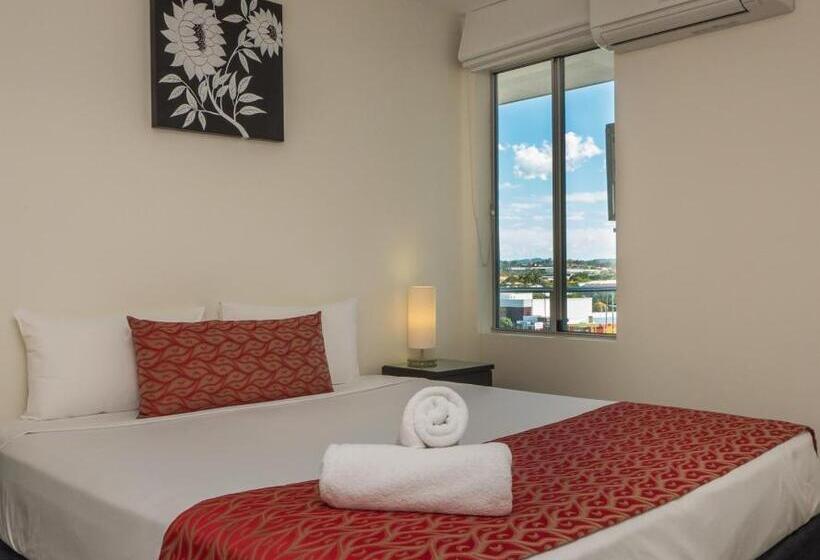 침실 2개 디럭스 아파트, The Chermside Apartments