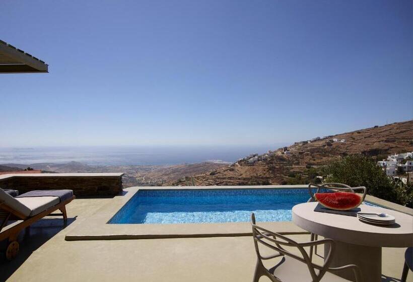 带海景的标准房, Aeolis Tinos Suites