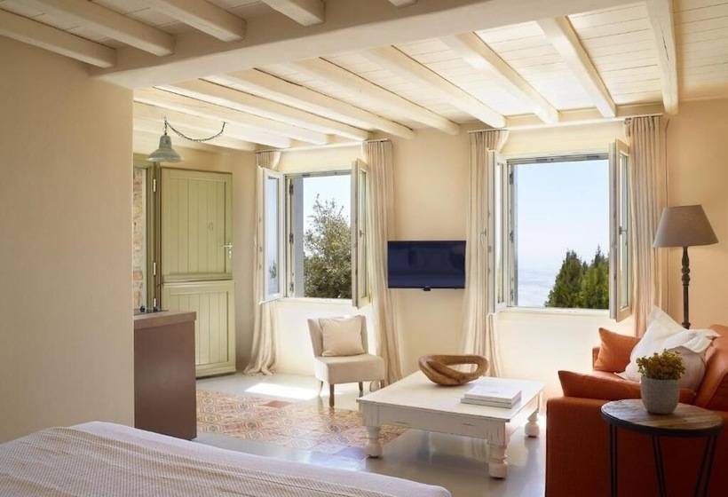 小型套房带海景, Aeolis Tinos Suites
