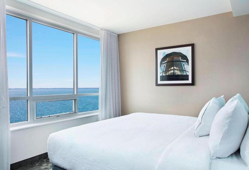 سوئیت جونیور با تخت بزرگ, Courtyard By Marriott Erie Bayfront