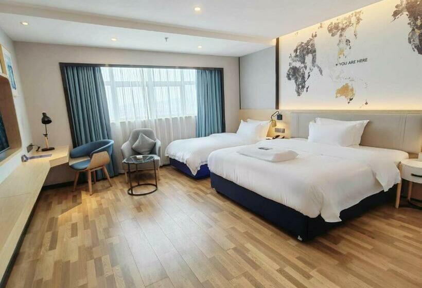 Семейный Номер, Kailyad Hotel Jiujiang Duchang Pedestrian Street