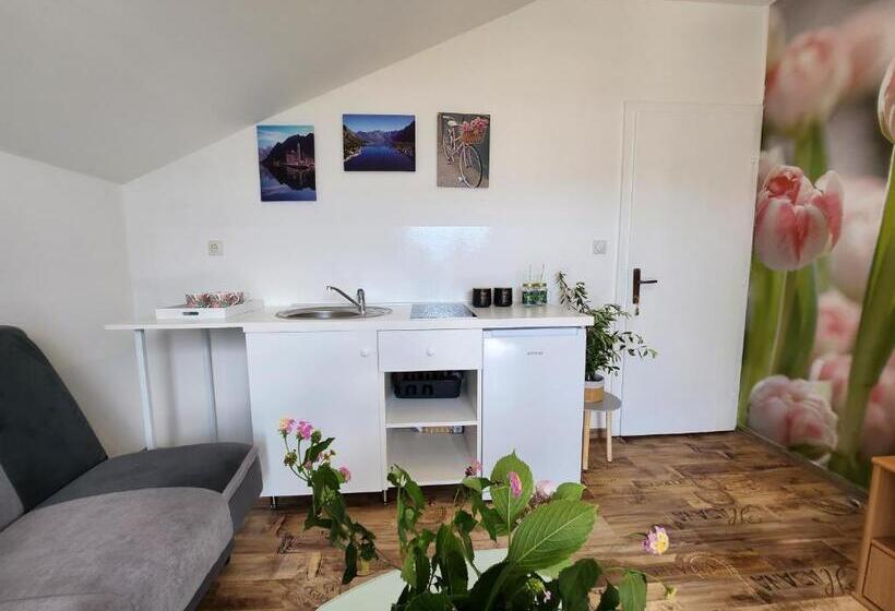 آپارتمان 1 خوابه با چشم‌انداز دریا, Sunrise Apartments Baošići