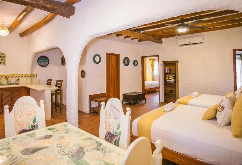２ベッドルームアパートメント, Villas Margaritas Holbox