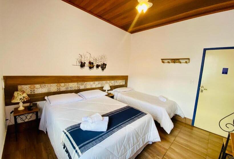 3 Bett Superior Zimmer, Pousada Solar Das Gerais