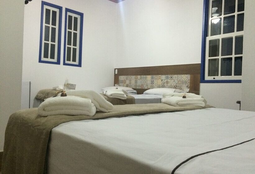 4 Bett Standardzimmer, Pousada Solar Das Gerais