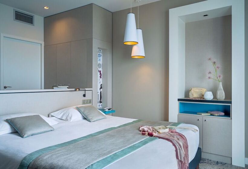 اتاق سوپریور با چشم‌انداز دریا, Hôtel Valdys Thalasso & Spa   La Baie