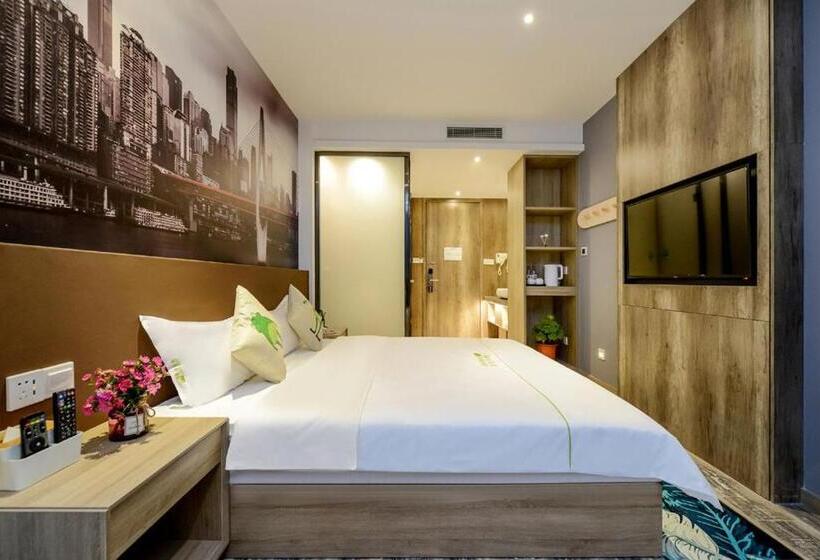 اتاق لوکس با تخت دو نفره بزرگ, Heye International Youth Hostel
