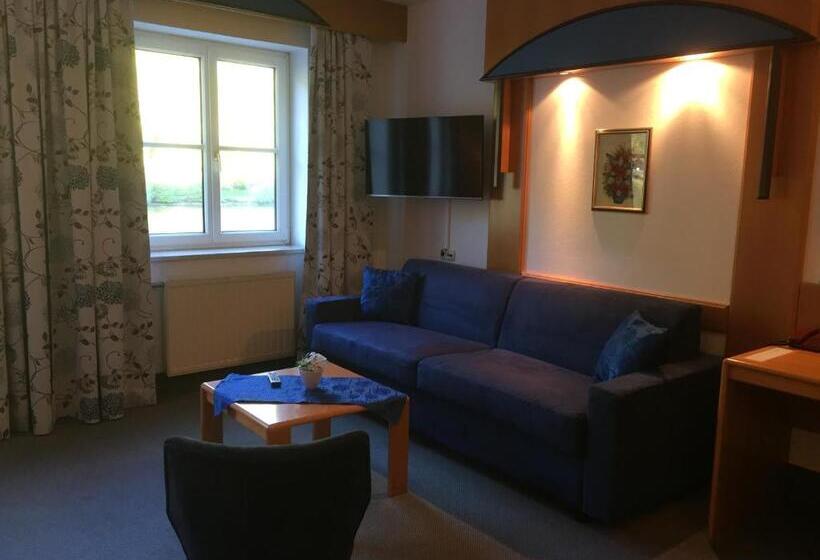 Deluxe room with river view, Goldenes Schiff Hotel Mietparkplätze