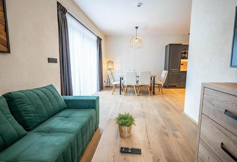 带2个卧室的公寓, Residence Klažary U žumberka   Terasové Apartmány