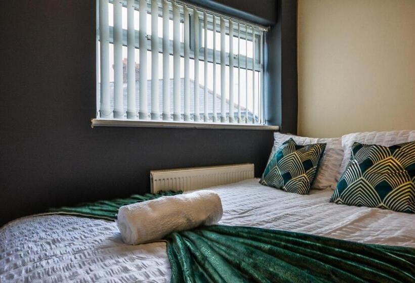 اتاق استاندارد با سرویس بهداشتی مشترک, The Good Night Rooms Liverpool