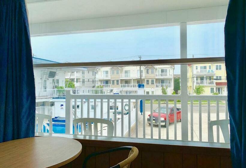 ２ダブルベッドのスタンダードルーム, White Caps Motel