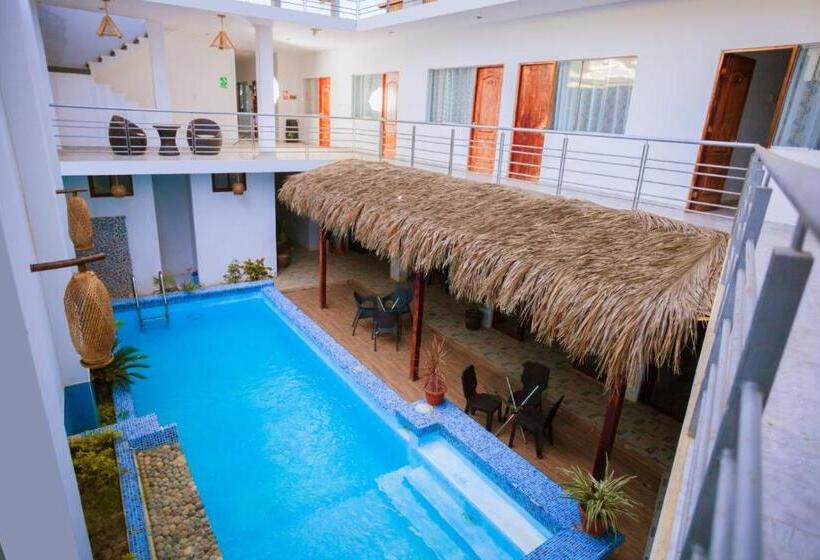 اتاق استاندارد با چشم‌انداز استخر, Mar Azul Mancora