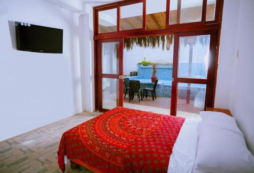 اتاق استاندارد با چشم‌انداز استخر, Mar Azul Mancora