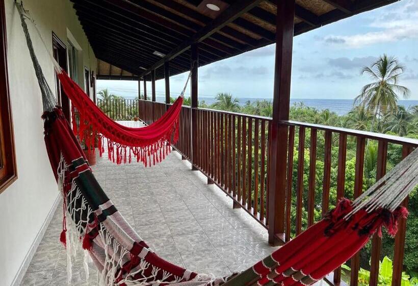 غرفة قياسية ثلاثية حمام مشترك, Hostal Mirador Tayrona