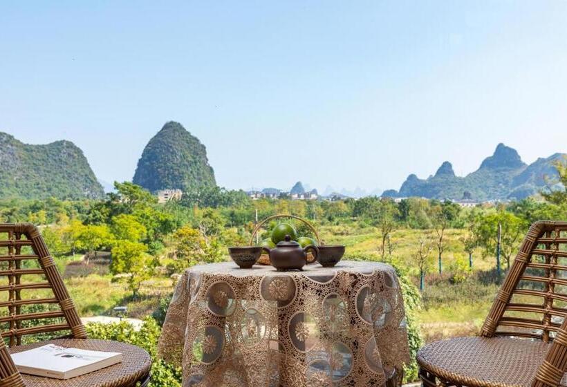 带2个卧室的套房, Guilin Village Creek Inn  Free Shuttle Bus To Train Railway Station Over 3 Nights One Way