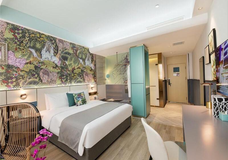 스탠다드 룸, Lanou Hotel Taikoo Li Night Market Kuqa City