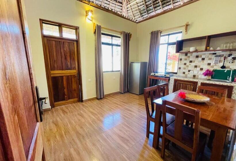带1个卧室带泳池的公寓, Lulu Bungalows