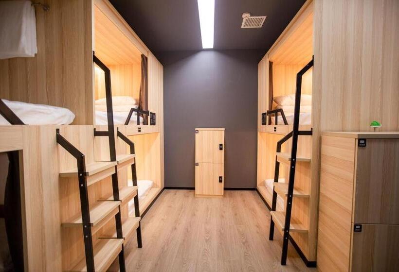 تختخواب در اتاق مشترک, Xi An Desti Youth Park Hostel Bell & Drum Tower
