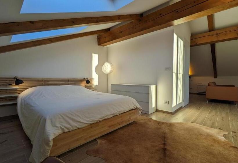 اتاق لوکس با بالکن, Charming Barolo Wine Loft
