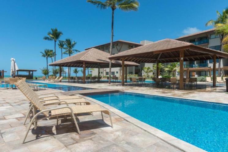 침실 2개 아파트, Polinésia Resort   Luxuoso Beira Mar Muro Alto   Porto De Galinhas   Anunes
