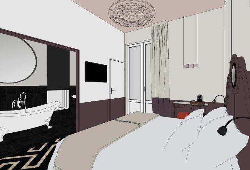 Люкс Superior, Labe Hôtel Tours Centre Gare