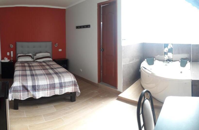 اتاق استاندارد با وان آب گرم, Hospedaje Malibú