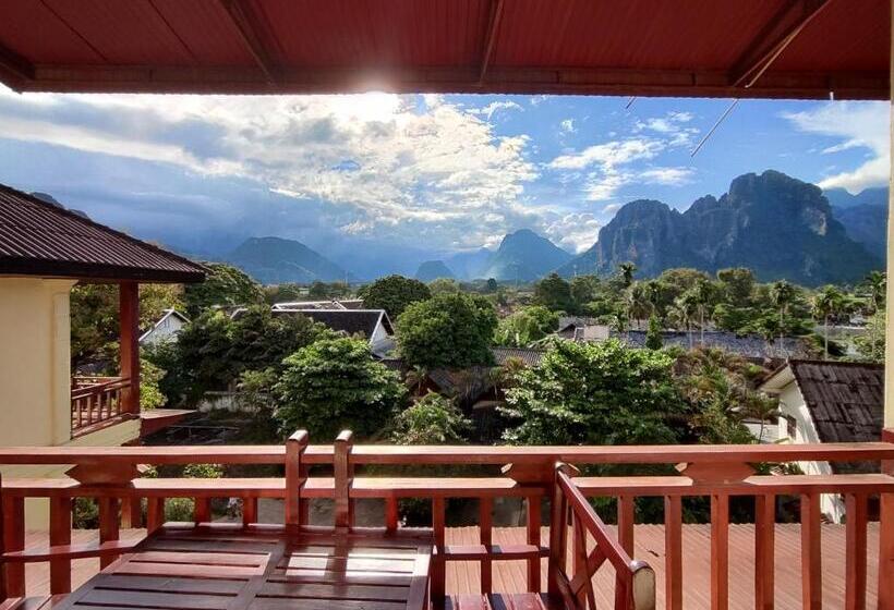 Номер Стандартный с Видом, Vangvieng Central Riverside