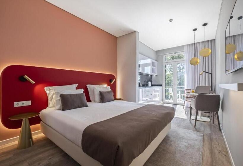 스탠다드 발코니 룸 바다 전망, King David Suites By Madeira Sun Travel