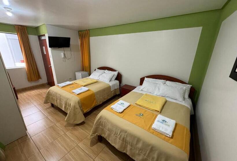 اتاق استاندارد با 2 تخت دوبل, Illari Wari L   Hotel Sauna