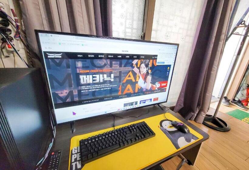 اتاق استاندارد با چشم‌انداز باغ, Jun Live Pension In Gangwha