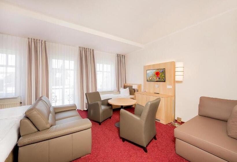 اتاق راحتی سه تخته, Garni Eden Hotels
