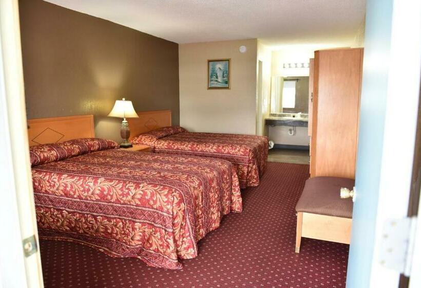 Номер Стандарт 2 Двуспальные Кровати, Knights Inn Merrillville