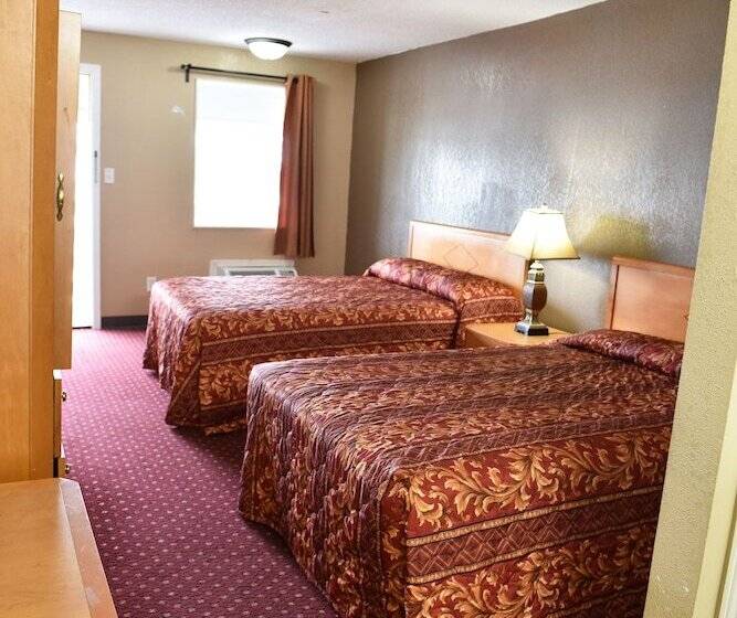Номер Стандарт 2 Двуспальные Кровати, Knights Inn Merrillville