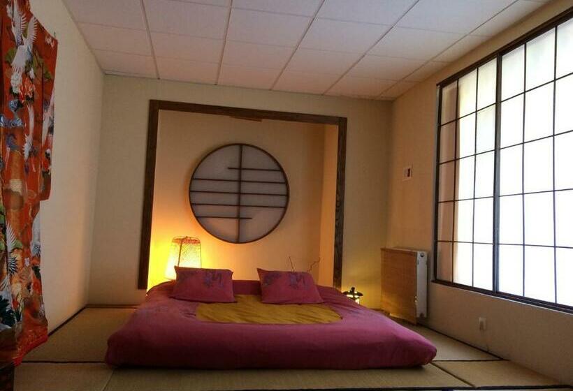 اتاق استاندارد با چشم‌انداز باغ, Minshuku Chambres D'hôtes Japonaises