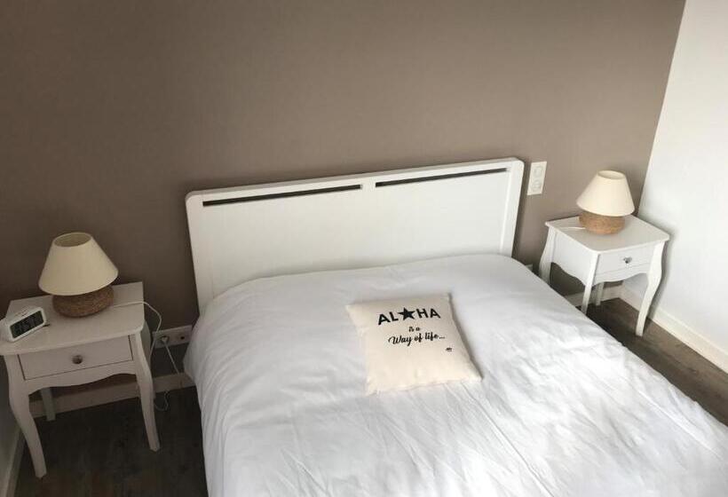 اتاق استاندارد با چشم‌انداز باغ, Hôtel La Cote D'argent
