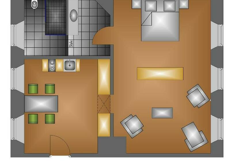 디럭스 스위트, Apart Hotel Heiligenthaler Hof