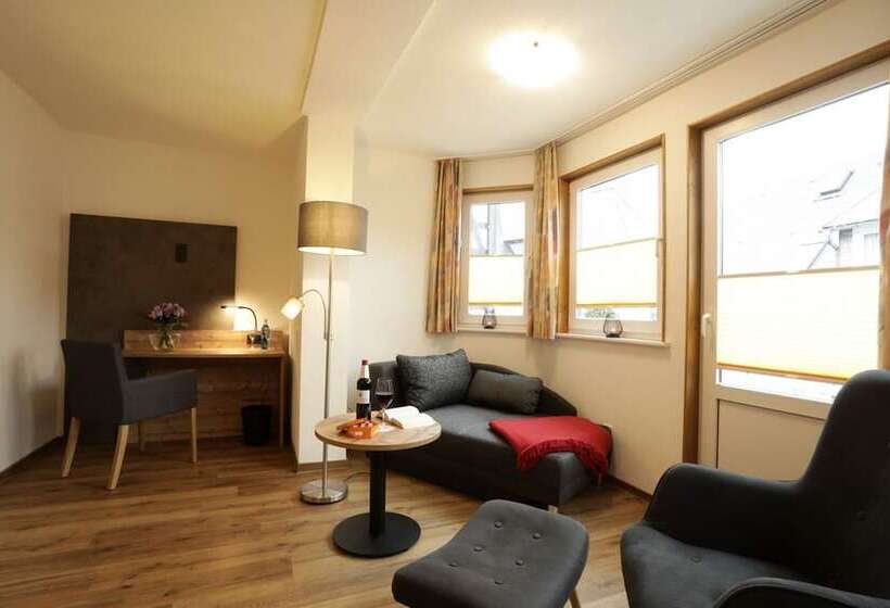غرفة ديلوكس مزودة بشرفة, Landhotel Albers