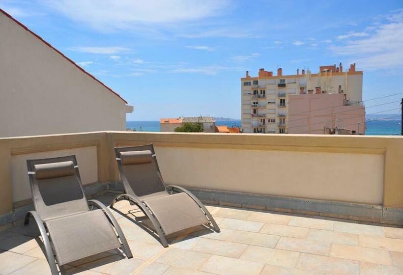 اتاق استاندارد با تراس, Villa Valflor Chambres D Hôtes Et Appartements