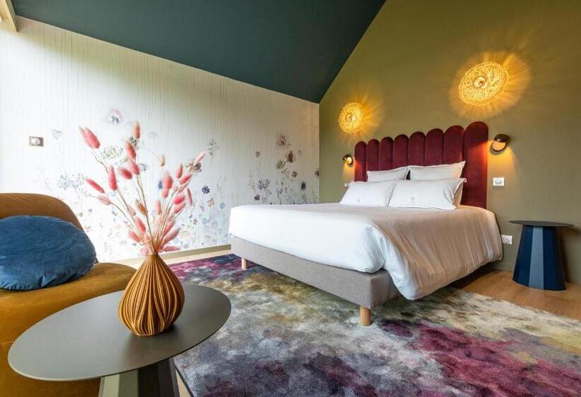 Номер Deluxe, Auberge Pom'poire