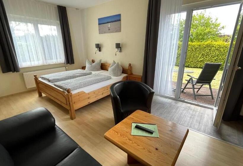 디럭스 룸 가든 전망, Kastanienhof Hotel Garni
