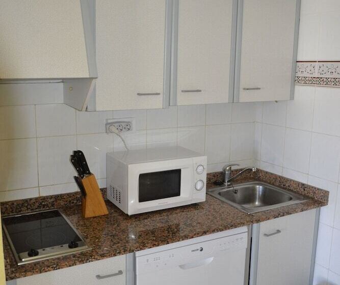 Апартаменты 2 спальни Вид на Бассейн, Apartments Kione Playa Romana Park